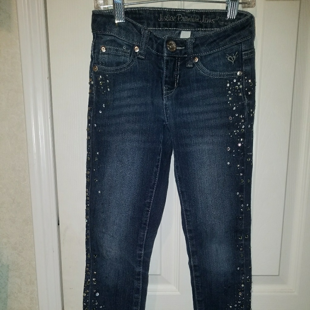 2 Girls jeans size 7 Reg_>> Justice &Levi